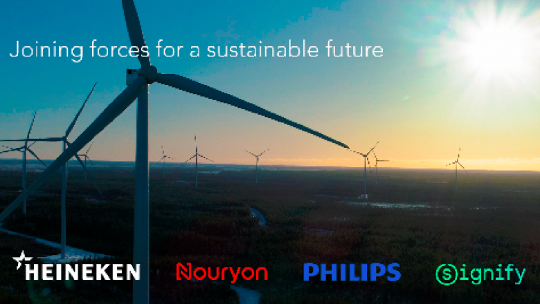 1608728616 ma s energi a renovable para la red philips heineken nouryon y signify forman el primer consorcio pan europeo para el futuro parque eo lico