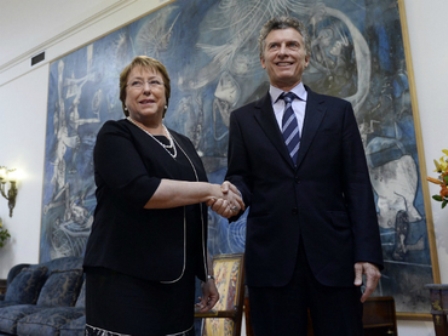 bachelet macri chile argentina