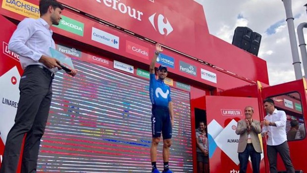 ep alejandro valverde movistar team tras ganaretapa 8la vuelta