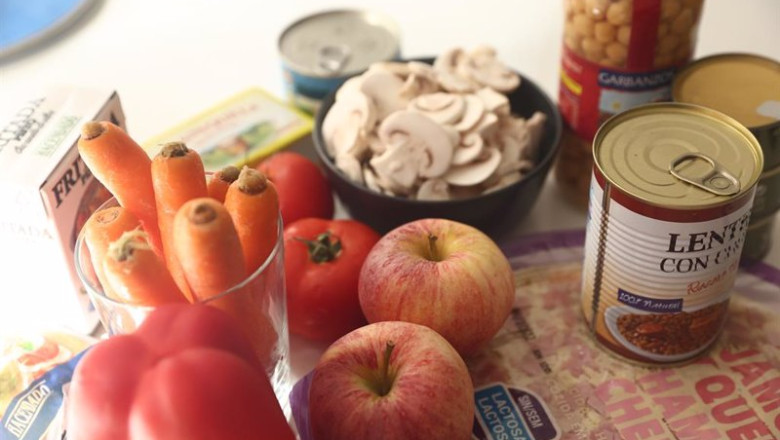 ep archivo   distintos productos de alimentacion en un hogar a 16 de septiembre de 2022 en madrid