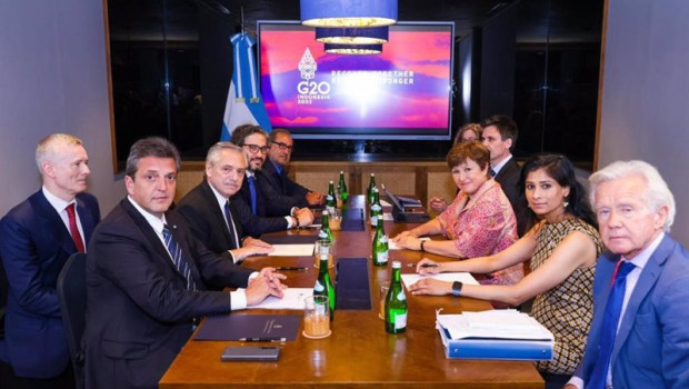 ep archivo   reunion entre el gobierno de argentina y el fmi en el marco de la cumbre del g 20 en