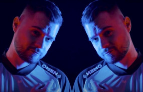 ep camiseta del equipo de esports movistar riders con el logo de omen