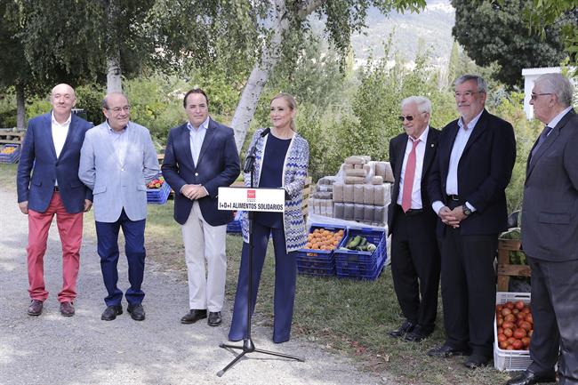 Cifuentes Entrega La Producción Agrícola Del Imidra A Los Bancos De Alimentos De | COMUNIDAD DE MADRID ep cifuentes entregaproduccion agricolaimidralos bancosalimentos de