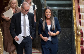 ep el diputado de junts josep maria cruset i y la portavoz de junts en el congreso miriam nogueras d ep el diputado de junts josep maria cruset i y la portavoz de junts en el congreso miriam nogueras d