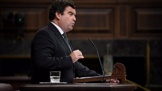 ep el diputado de vox ricardo chamorro interviene durante una sesion plenaria en el congreso de los