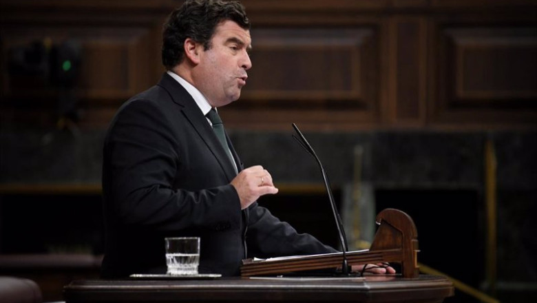 ep el diputado de vox ricardo chamorro interviene durante una sesion plenaria en el congreso de los ep el diputado de vox ricardo chamorro interviene durante una sesion plenaria en el congreso de los