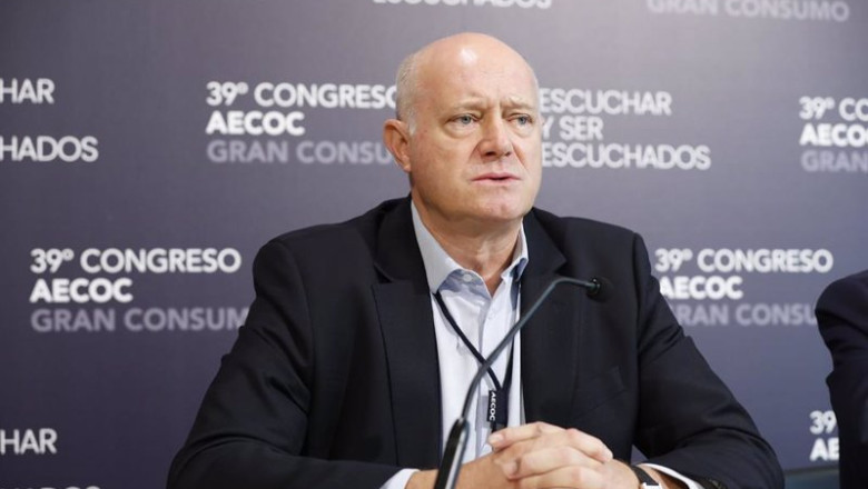 El director general de Consum, Antonio Rodríguez, en el Congreso Aecoc de Gran Consumo | AECOC ep el director general de consum antonio rodriguez en el congreso aecoc de gran consumo