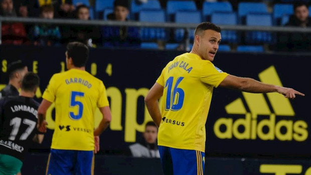 ep el jugador del cadiz juan cala en un partido de la temporada 2019-20 de laliga smartbank