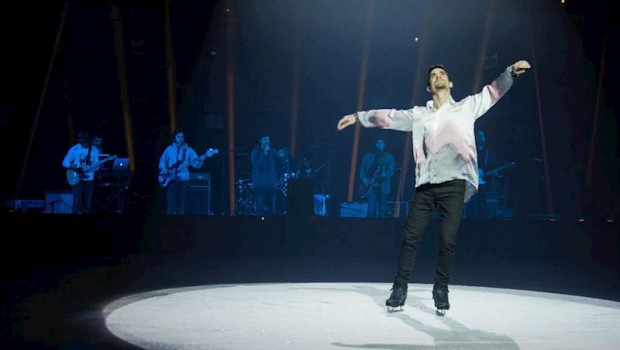 ep el patinador espanol javier fernandez durante su espectaculo revolution on ice