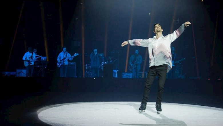 ep el patinador espanol javier fernandez durante su espectaculo revolution on ice ep el patinador espanol javier fernandez durante su espectaculo revolution on ice