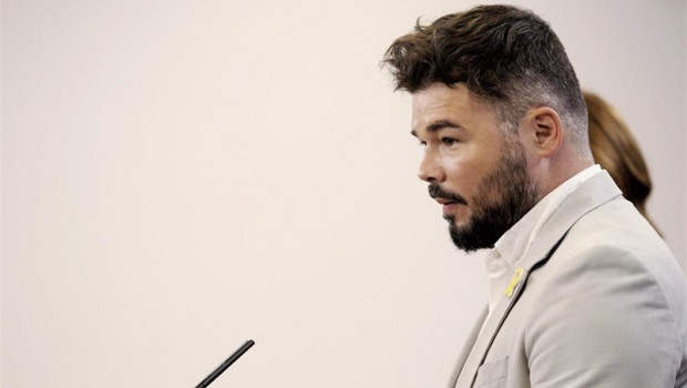 ep el portavoz de erc en el congreso de los diputados gabriel rufian ofrece una rueda de prensa a 20190910130409