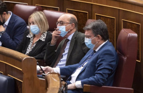 ep el portavoz parlamentario del pnv aitor esteban d en una sesion plenaria en el congreso