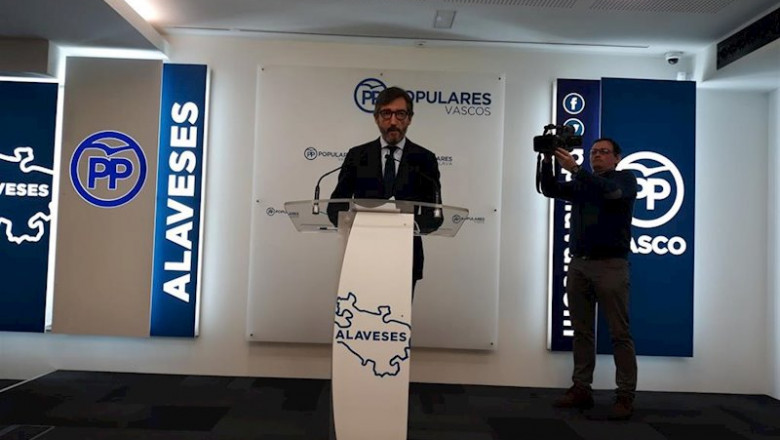 El PP vasco pide la dimisión de Urkullu por "permitir" la corrupción y "mentir" sobre el 'caso De Miguel'. | EUROPA PRESS ep el pp vasco pide la dimision de urkullu por permitir la corrupcion y mentir sobre el caso de