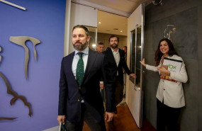 ep el presidente de vox santiago abascalen el congreso