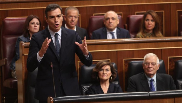 ep el presidente del gobierno en fucniones pedro sanchez comparece en sesion de control al gobierno