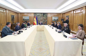 ep el rey felipe vi se reune con el presidente del gobierno pedro sanchez y el comite de gestion 20200325135905