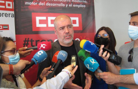 ep el secretario confederal de ccoo unai sordo en declaraciones a los medios en una imagen de ep el secretario confederal de ccoo unai sordo en declaraciones a los medios en una imagen de