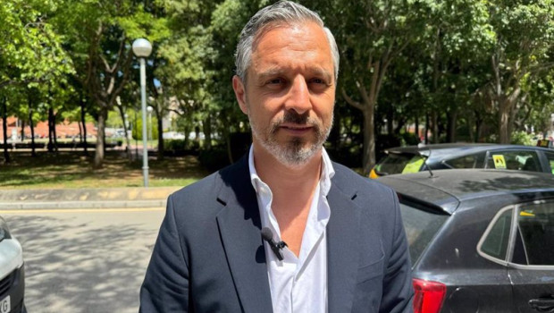 ep el vicesecretario de economia del partido popular juan bravo en una visita en barcelona