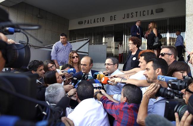 Gustavo Arduán, letrado de la familia del fallecido en el crimen de Almonte. | EUROPA PRESS/A.PÉREZ ep gustavo arduan letradola familiafallecidocrimenalmonte