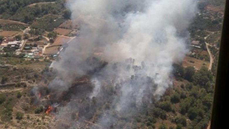 Incendio declarado en Rafelguaraf | GVA ep incendio declaradorafelguaraf