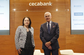 ep la directora corporativa de securities services de cecabank aurora cuadros y el director general ep la directora corporativa de securities services de cecabank aurora cuadros y el director general