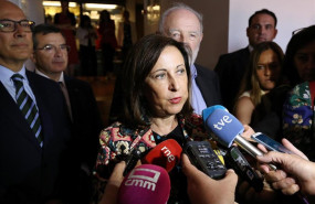 ep la ministra de defensa en funciones margarita robles ofrece declaraciones a los medios de