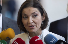 ep la ministra de industria comercio y turismo reyes maroto a 12 de noviembre de 2021 en sevilla