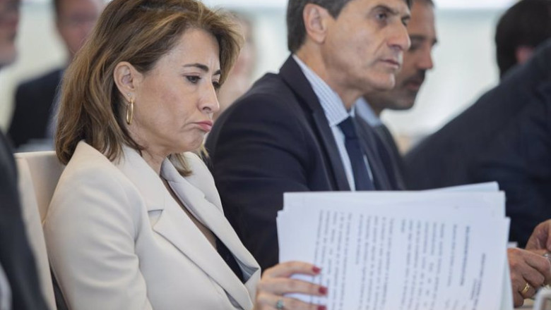 ep la ministra de transportes movilidad y agenda urbana raquel sanchez i durante el desayuno ep la ministra de transportes movilidad y agenda urbana raquel sanchez i durante el desayuno