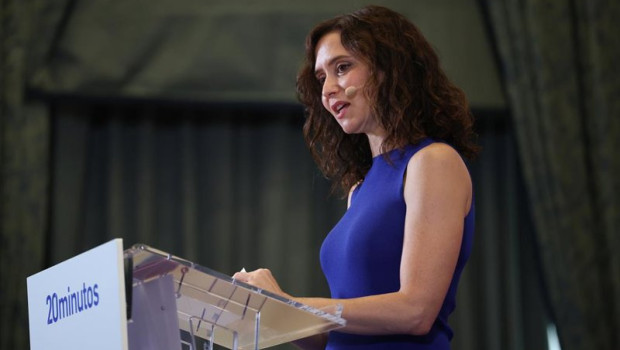 ep la presidenta de la comunidad de madrid isabel diaz ayuso este jueves durante el ciclo el pulso