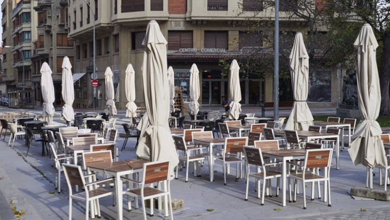 La terraza de un bar | Eduardo Sanz - Europa Press ep la terraza de un bar