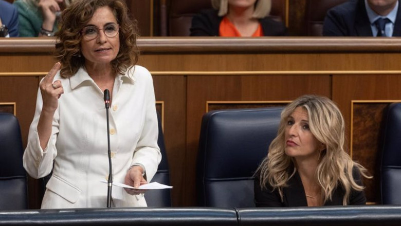 ep la vicepresidenta primera y ministra de hacienda maria jesus montero interviene durante una 20240529095607 ep la vicepresidenta primera y ministra de hacienda maria jesus montero interviene durante una 20240529095607