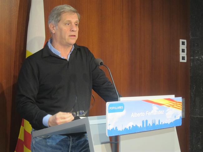 El líder del PP en Barcelona, Alberto Fernández | EUROPA PRESS ep liderppbarcelona alberto fernandez