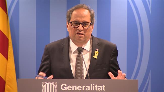 El presidente de la Generalitat Quim Torra | EUROPA PRESS ep presidentela generalitat quim torra 20180714101101
