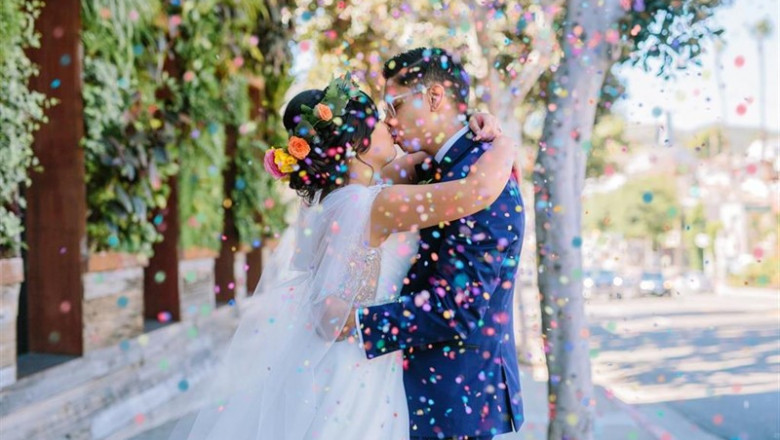 Recurso de una pareja de recién casados. | CEDIDA POR BODAS.NET - Archivo ep recurso de una pareja de recien casados