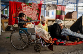 ep refugiados sirios en la ciudad turca de edirne a la espera de poder cruzar hacia grecia