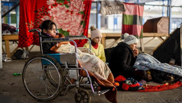 ep refugiados sirios en la ciudad turca de edirne a la espera de poder cruzar hacia grecia