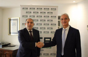 ep se han reunido lorenzo amor presidente de ata y ricardo gabaldon presidente del consejo de
