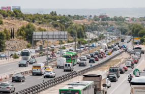 ep varios vehiculos en la a3