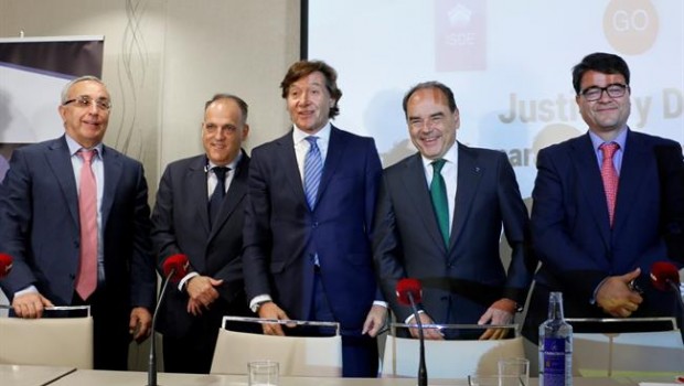 ep alejandro blanco javier tebas jose ramon lete jordi pinto salaramon terol