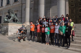 ep archivo   diputados de unidas podemos erc eh bildu junts la cup y bng junto con representantes de