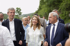 ep archivo   el presidente de la xunta de galicia alfonso rueda i y la ministra de transportes