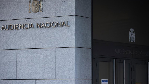 ep archivo   entrada a la audiencia nacional en madrid espana