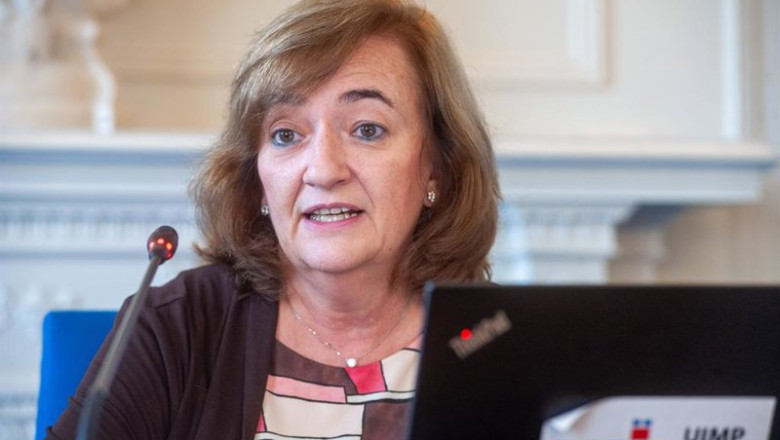 ep archivo   la presidenta de la airef cristina herrero durante el xlii seminario de economia de la
