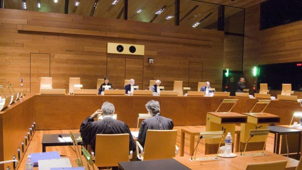 ep archivo   una vista ante el tribunal general de la union europea en la sala de tres jueces