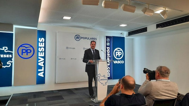 ep el candidato a lehendakari de ppcs carlos iturgaiz
