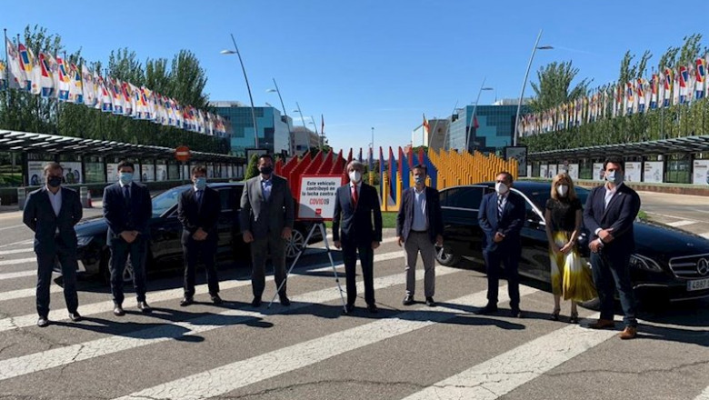 ep el consejero de transportes angel garrido se reune con representantes de la vtc