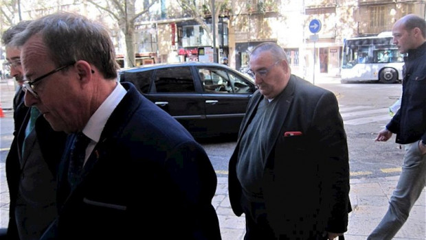 ep el empresario santos marquez a su llegada a la audiencia provincial de baleares