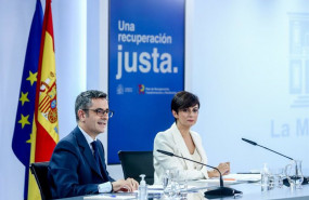 ep el ministro de la presidencia relaciones con las cortes y memoria democratica felix bolanos y la