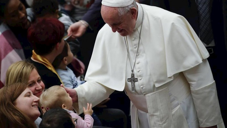 ep el papa francisco durante la audiencia general en el vaticano el pasado 12 de febrero de 2020