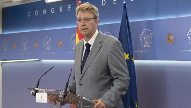 ep el portavoz del pdecat en el congreso ferran bel interviene en una rueda de prensa